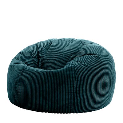 Pouf classique velours côtelé Oeko-Tex® - KINGSTON ICON