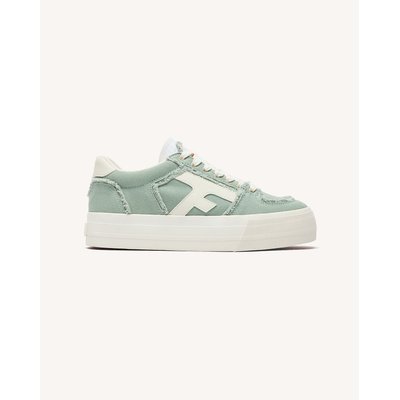 Tennis basses tissu WALNUT PLATFORM FAGUO