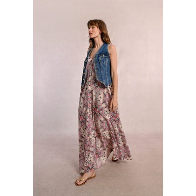 Robe longue à double bretelles MOLLY BRACKEN