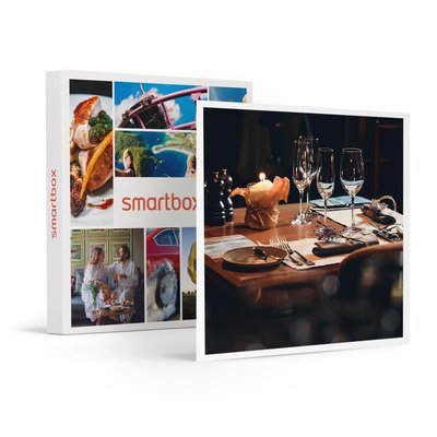 Repas d'excellence avec boissons ou apéritif pour deux jeunes mariés - SMARTBOX - Coffret Cadeau Gastronomie SMARTBOX