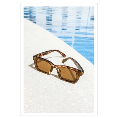 Poster lunette au bord de l'eau HEXOA