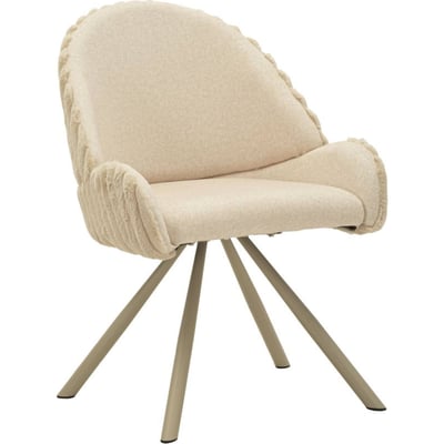 Lot de 2 chaises enveloppantes capitonnées MODERN RECOLLECTION