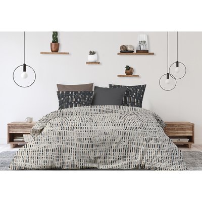 Parure De Lit 2 Personnes Flava Avec Housse De Couette Et Taies D'oreiller LES ATELIERS DU LINGE