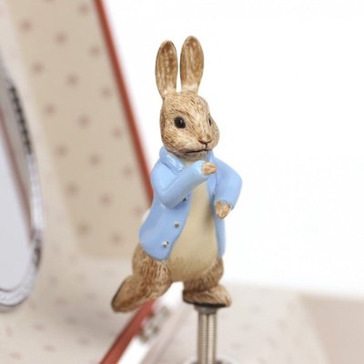 Petite boîte à musique bébé Peter Rabbit Carotte TROUSSELIER