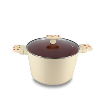 Faitout 24cm en aluminium, CERISE MENASTYL