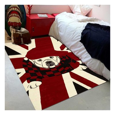 Tapis enfant tissé motif animaux AF1 LONDDOG UN AMOUR DE TAPIS