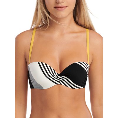 Haut maillot OPÉRA bain bandeau préformé Quinby LISCA