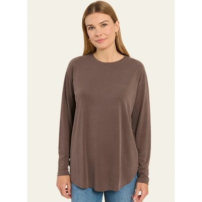 T-shirt fluide manches longues LALE NAF NAF