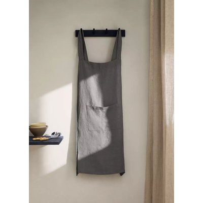 Tablier en lin surteint MANGO HOME