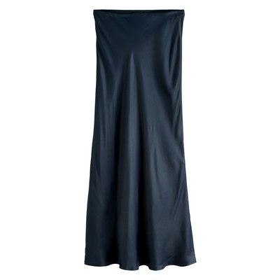 Jupe mi-longue en satin NEXT