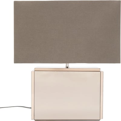Lampe en coton et verre miroir, CUBE KARE DESIGN