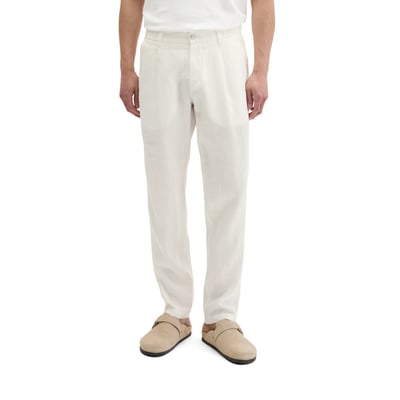 Pantalon en lin modèle Osby Jogger pleats avec ceinture élastique MARC O'POLO