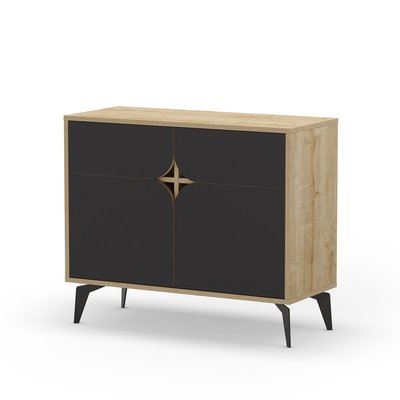 Buffet 2 portes avec pieds en métal L95 cm - NOLA CALICOSY