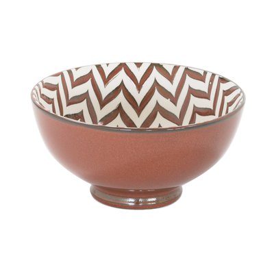 Coupelle chevron   9,5 cm (lot de 3)-BALI TABLE PASSION