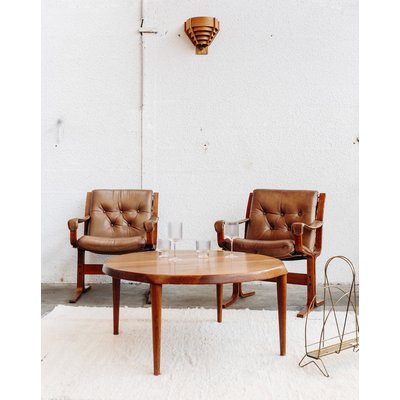 Table basse scandinave Liv N°27 - Bon état DEBONGOUT