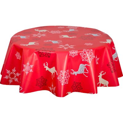 Nappe en toile cirée ronde RENNES TOILINUX