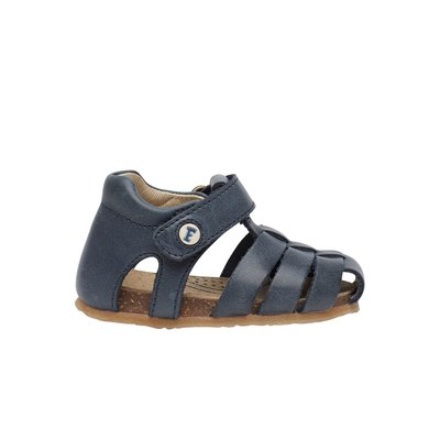Sandales semi-fermée en cuir ALBY FALCOTTO
