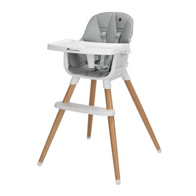Chaise haute bébé Abelia, Design Scandinave BEBECONFORT