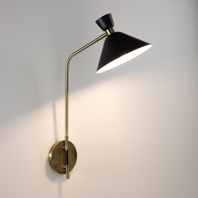Wandlamp in used messing, Zoticus AM.PM