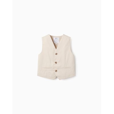 Gilet en Sergé ZIPPY