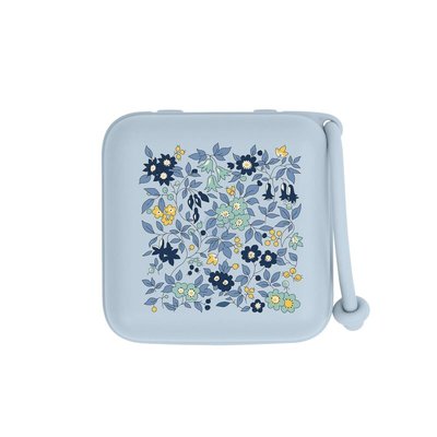 Boîte à sucettes Bibs x Liberty Chamomile Lawn Baby Blue Bibs