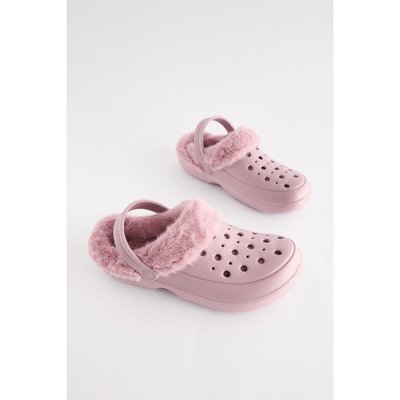 Chaussons sabots fourrés pour femme NEXT
