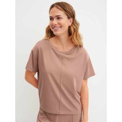 T-shirt à manches courtes manches courtes Modal NATURAL LOUNGEWEAR CALIDA