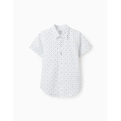 Chemise à Manches Courtes à Motif ZIPPY