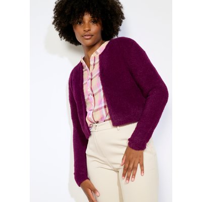 Cardigan court duveteux LOLALIZA