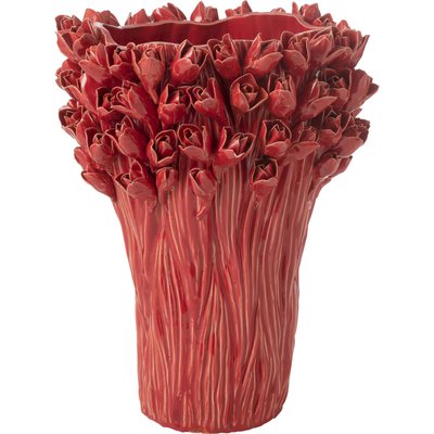 Vase céramique  raffiné effet bouquet pour décoration élégante RECOLLECTION