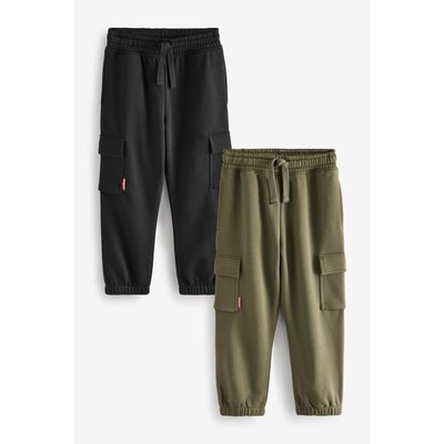 Pantalons jogging cargo, lot de 2 NEXT