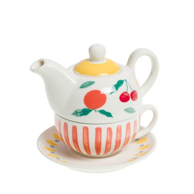 Coffret théière tea for one  -FRUTY AMADEUS
