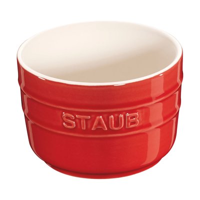 Lot De 2 Ramequins Ronds Cerise STAUB
