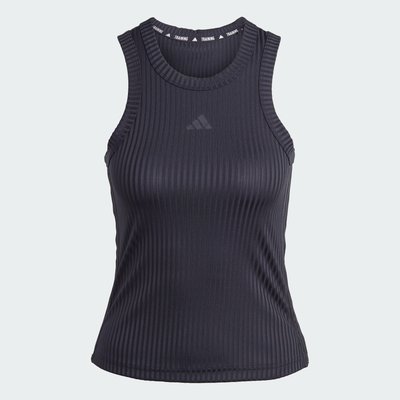Débardeur bords-côtes 3 bandes ton sur ton All Gym Seasonal adidas Performance