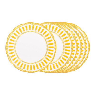 Assiette plate     27 cm (lot de 6)-NAPOLI TABLE PASSION