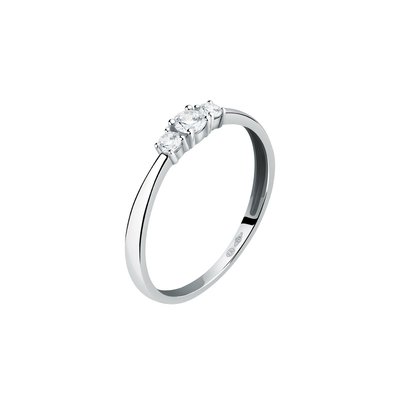 Bague en or blanc 375 B-CLASSIC BLUESPIRIT