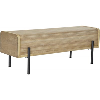 Banc bois et métal, collection Balines RECOLLECTION