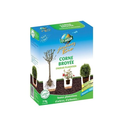 Corne broyée engrais plantation 3kg JARDINDECO