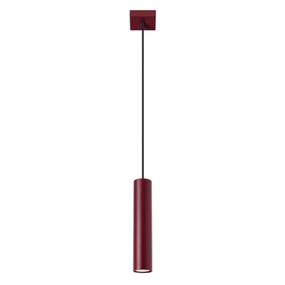 Suspension Acier Bourgogne GU10 1 Lagos EDEN