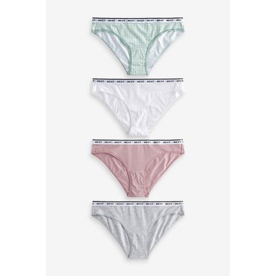 4 culottes avec logo - coupe bikini NEXT