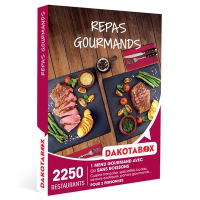 Repas gourmands - DAKOTABOX - Coffret Cadeau Gastronomie DAKOTABOX