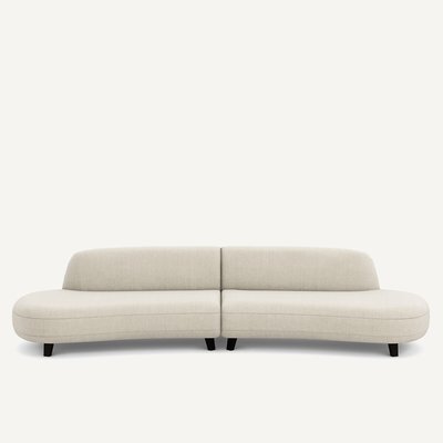 Canapé 6P coton/lin, Rosebury design E.Gallina AM.PM