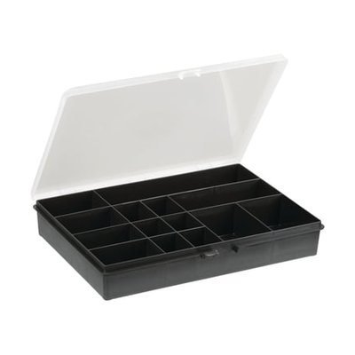 Boîte Compartimentée 14 Cases B14 Noir RAACO