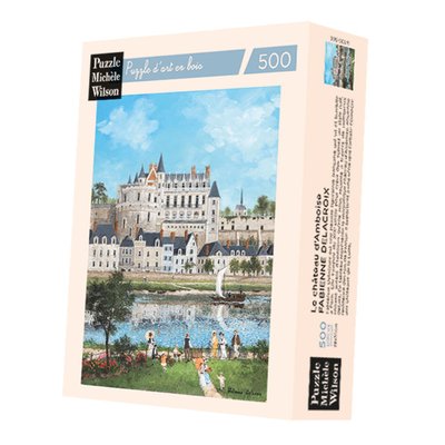 Le Château d'Amboise de Delacroix PUZZLE MICHELE WILSON