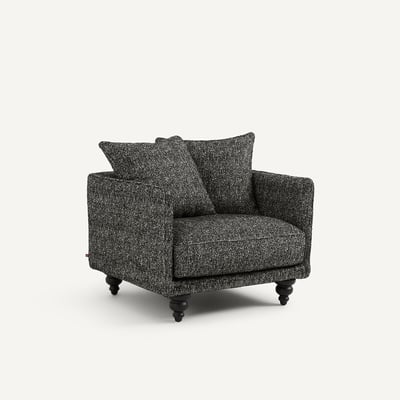 Sessel aus Bouclé, LAZARE AM.PM