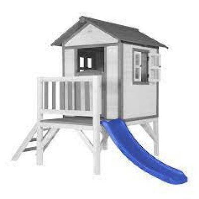 Maisonnette Classic - Toboggan bleu AXI HOUSE