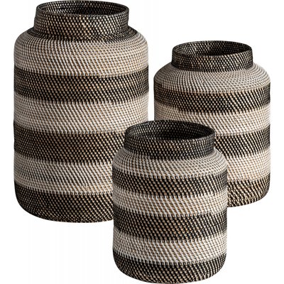 Vases en rotin (lot de 3), Zirba RECOLLECTION