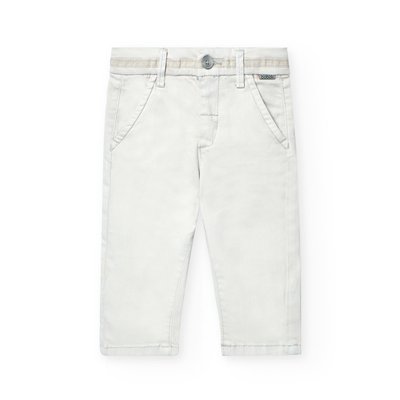 Pantalon stretch en satin BOBOLI