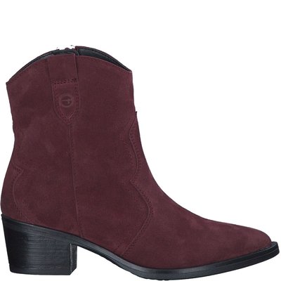 Bottines santiags en cuir TAMARIS