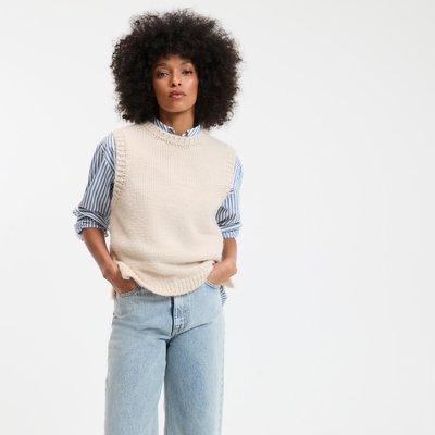 Chaleco, cuello redondo LA REDOUTE COLLECTIONS